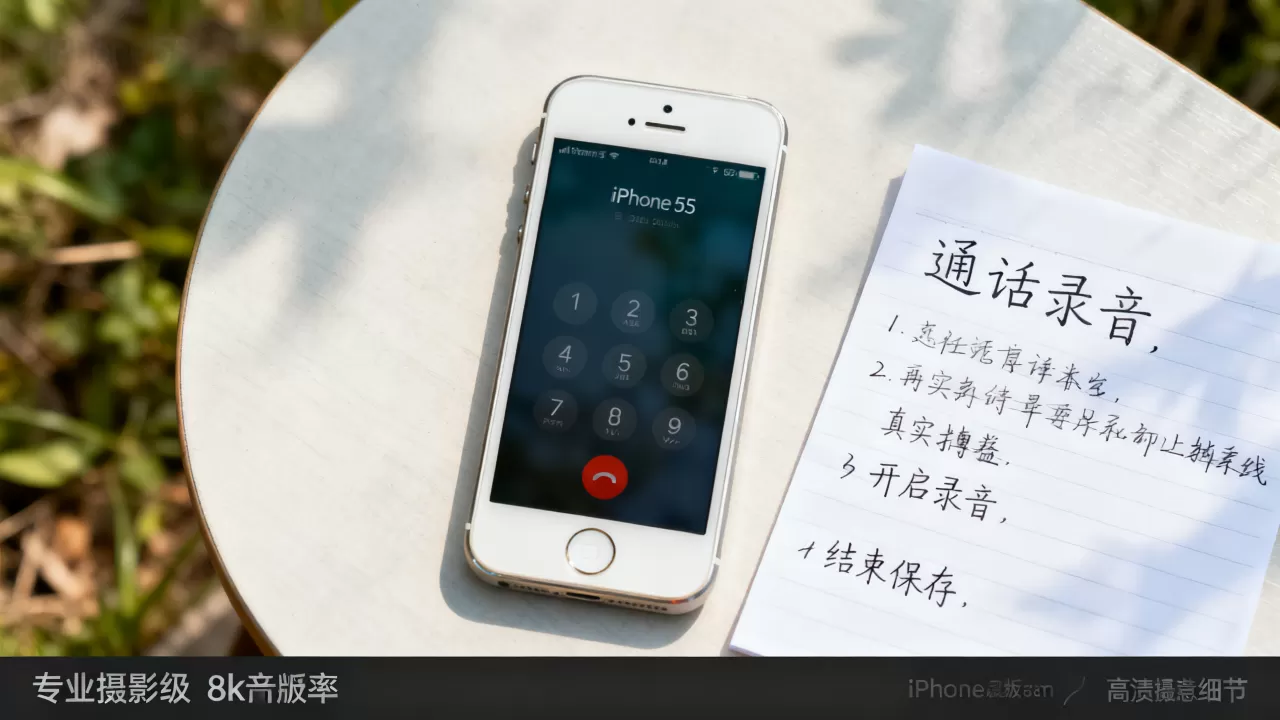 iphone5s如何录音通话，iphone5s通话录音方法