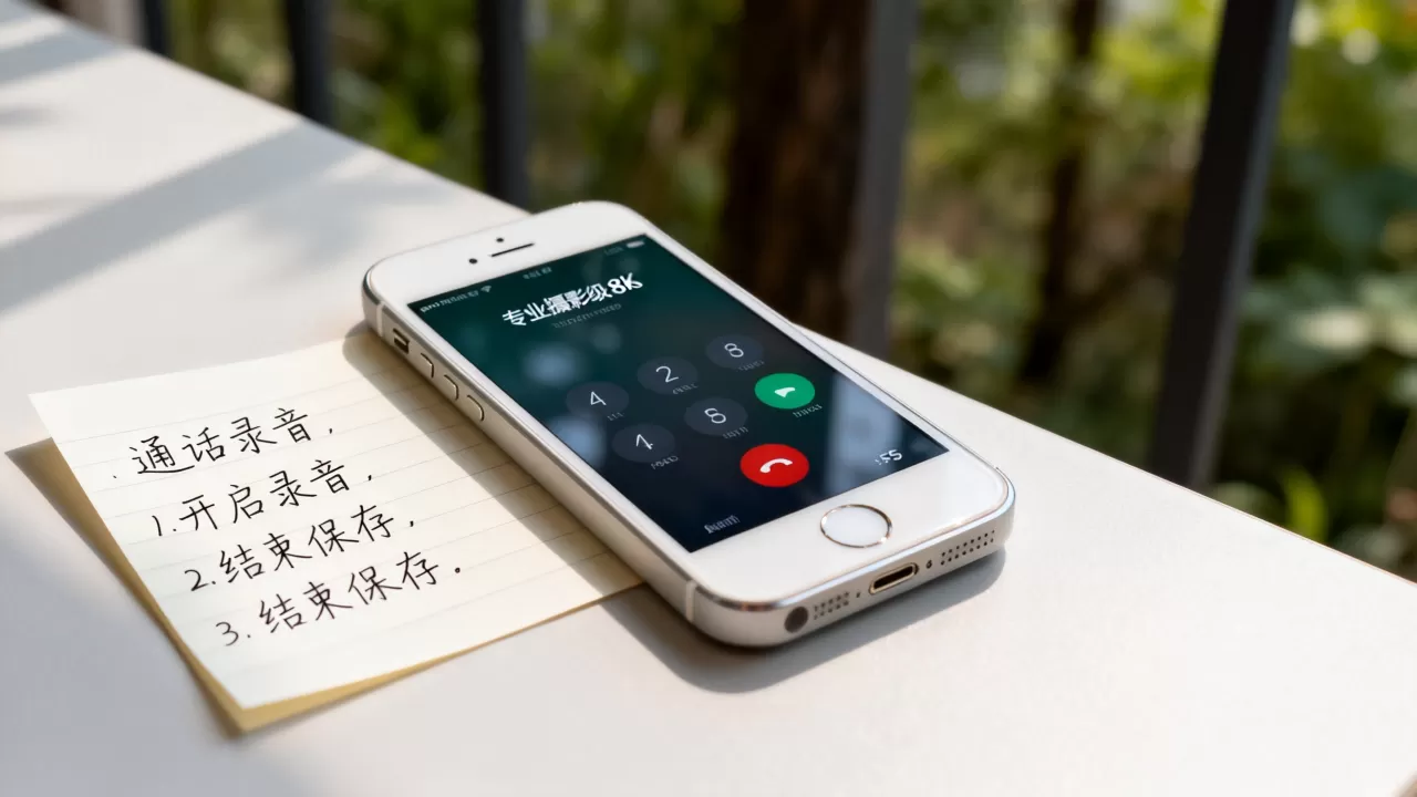 iphone5s如何录音通话，iphone5s通话录音方法