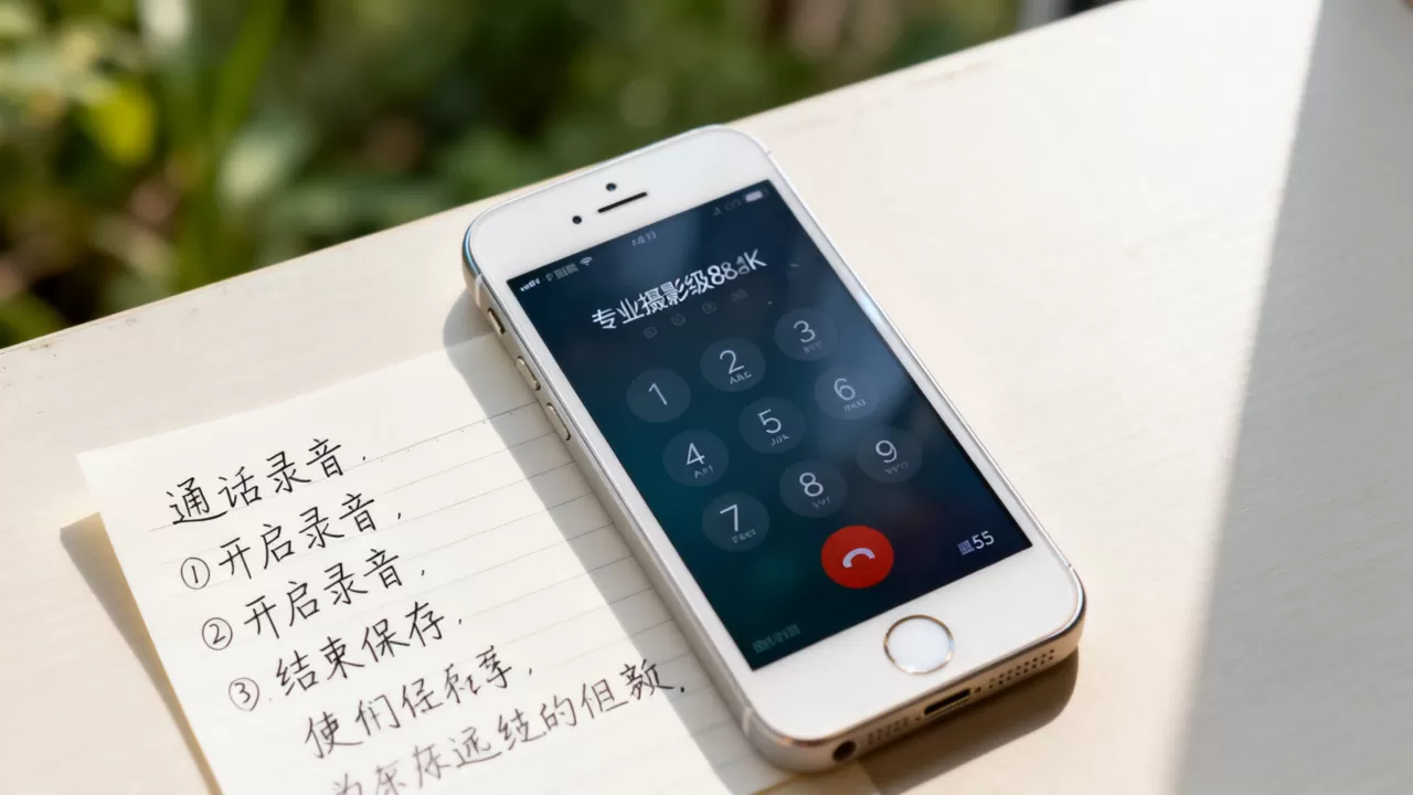 iphone5s如何录音通话，iphone5s通话录音方法