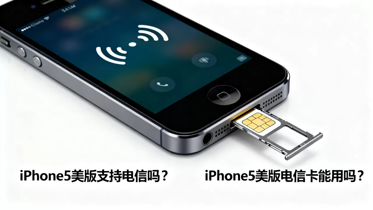 iphone5美版支持电信吗，iphone5美版电信卡能用吗