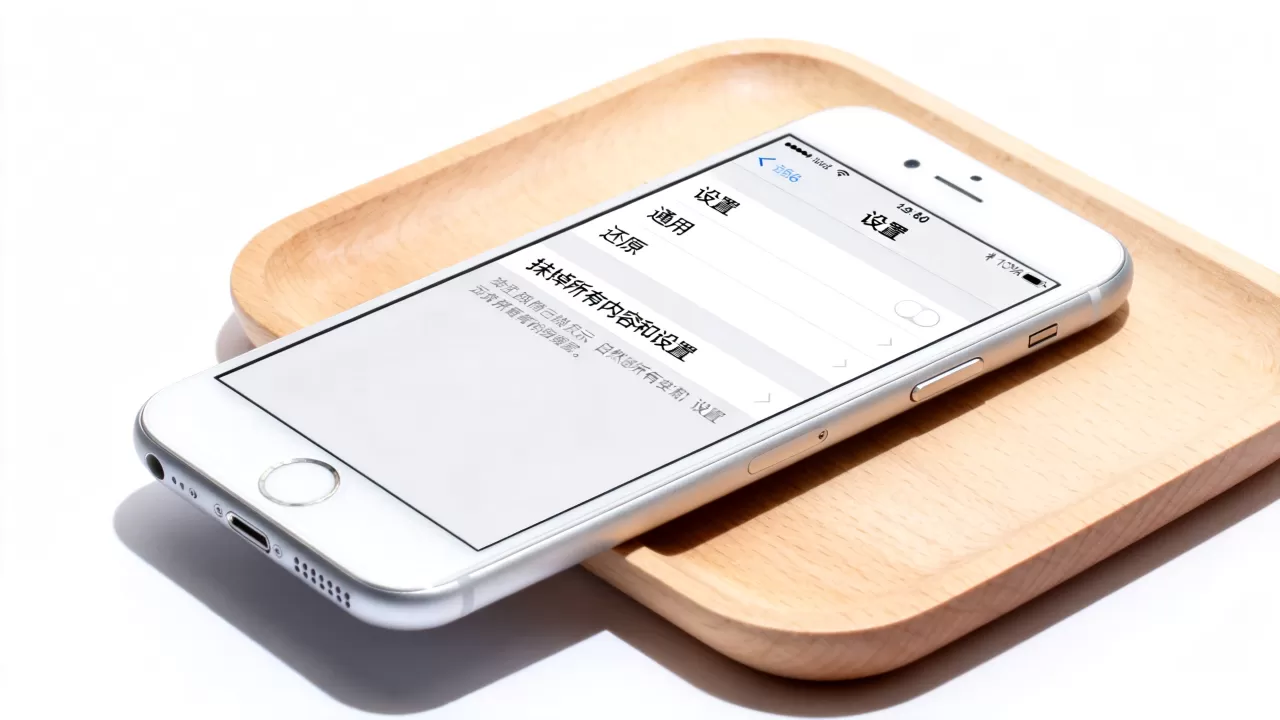 iphone6怎么恢复出厂，iphone6恢复出厂设置方法