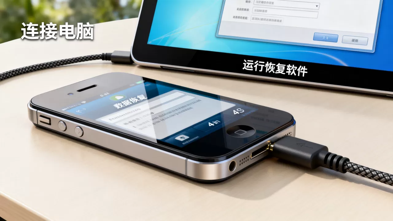 iphone4s数据打不开怎么办？iphone4s数据恢复