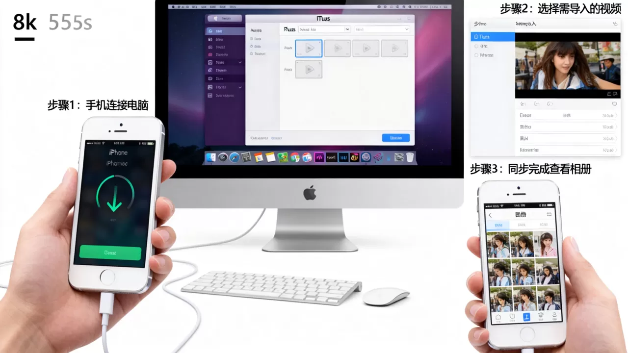 iphone5s怎么导入视频,iphone5s导入视频到相册方法 iphone5s怎么导入视频,iphone5s导入视频到相册方法