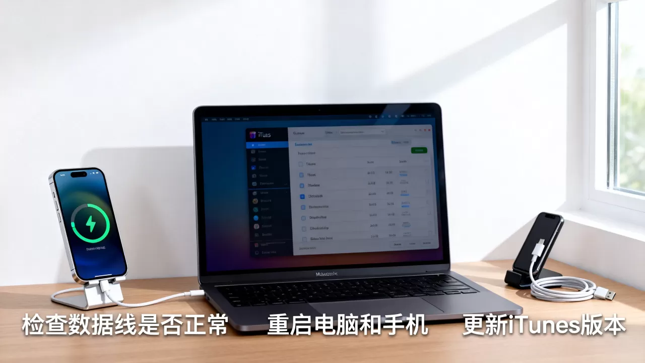 iphone连接电脑itunes没反应怎么办，itunes连接失败