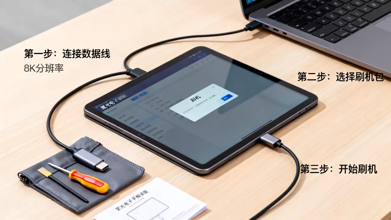 紫光电子平板电脑刷机教程，紫光平板刷机失败怎么办