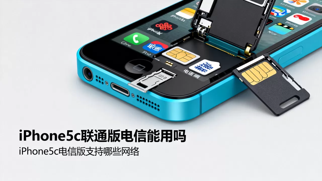 iphone5c联通版电信能用吗，iphone5c电信版支持哪些网络