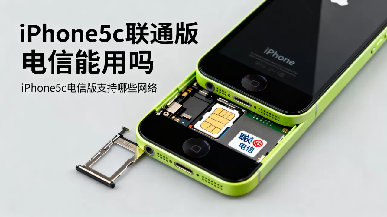 iphone5c联通版电信能用吗，iphone5c电信版支持哪些网络
