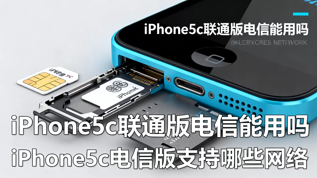 iphone5c联通版电信能用吗，iphone5c电信版支持哪些网络