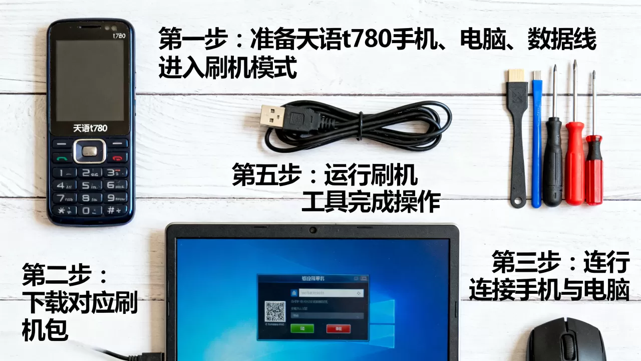 天语t780怎么刷机，天语t780刷机教程