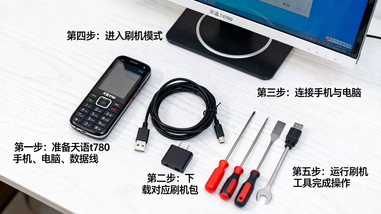 天语t780怎么刷机，天语t780刷机教程
