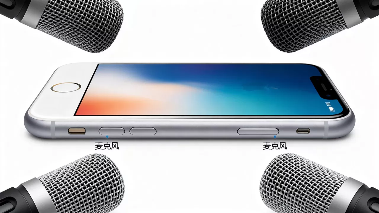iphone 6麦克风在哪里，iphone 6麦克风位置