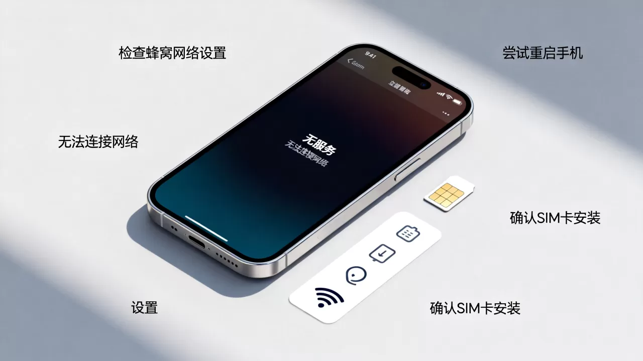 iphone不能发短信不能上网怎么办，iphone无法上网