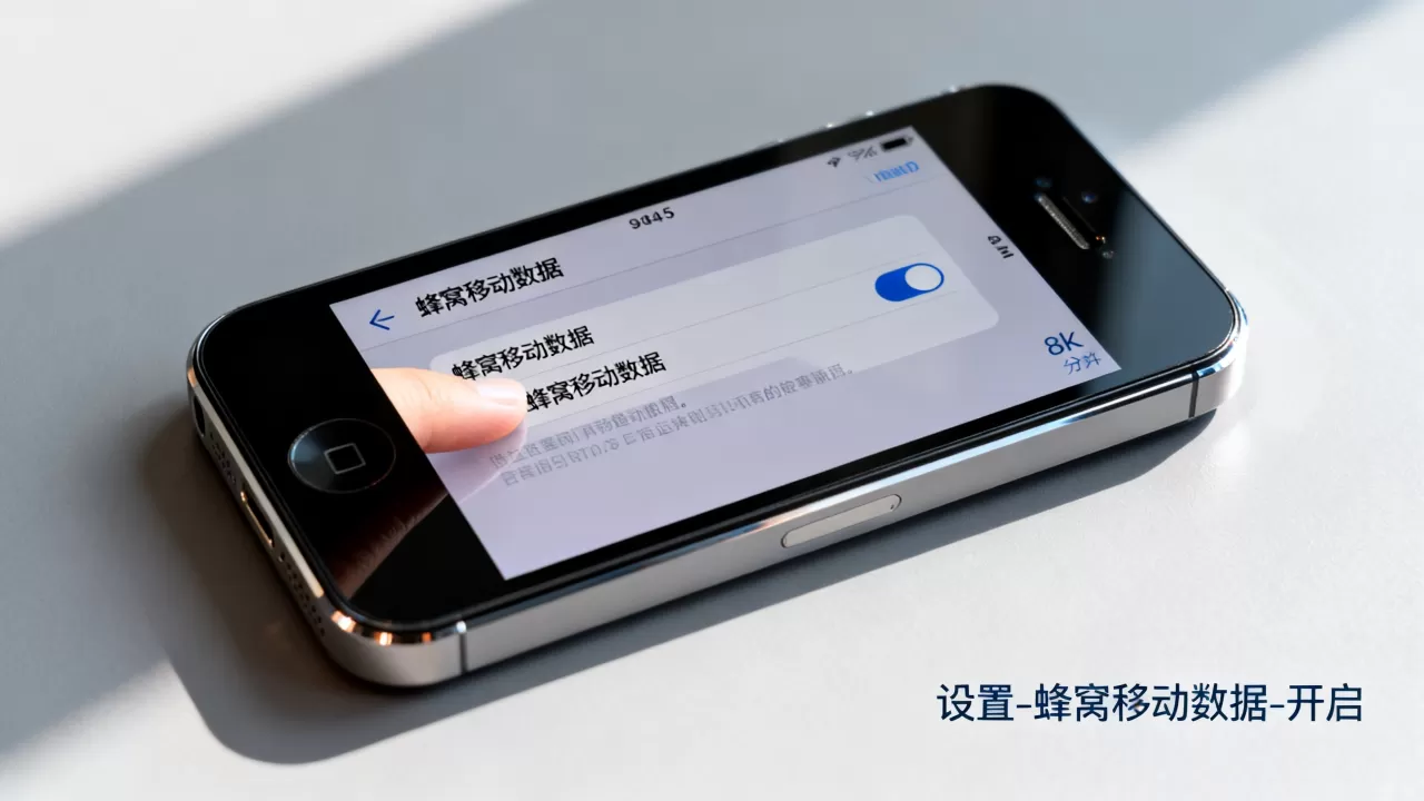 iphone5蜂窝移动数据设置，iphone5蜂窝移动数据打不开怎么办