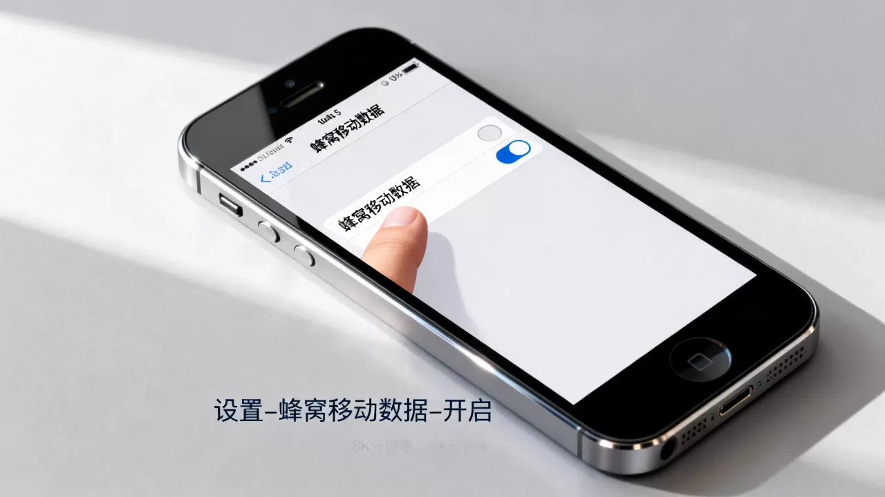 iphone5蜂窝移动数据设置，iphone5蜂窝移动数据打不开怎么办