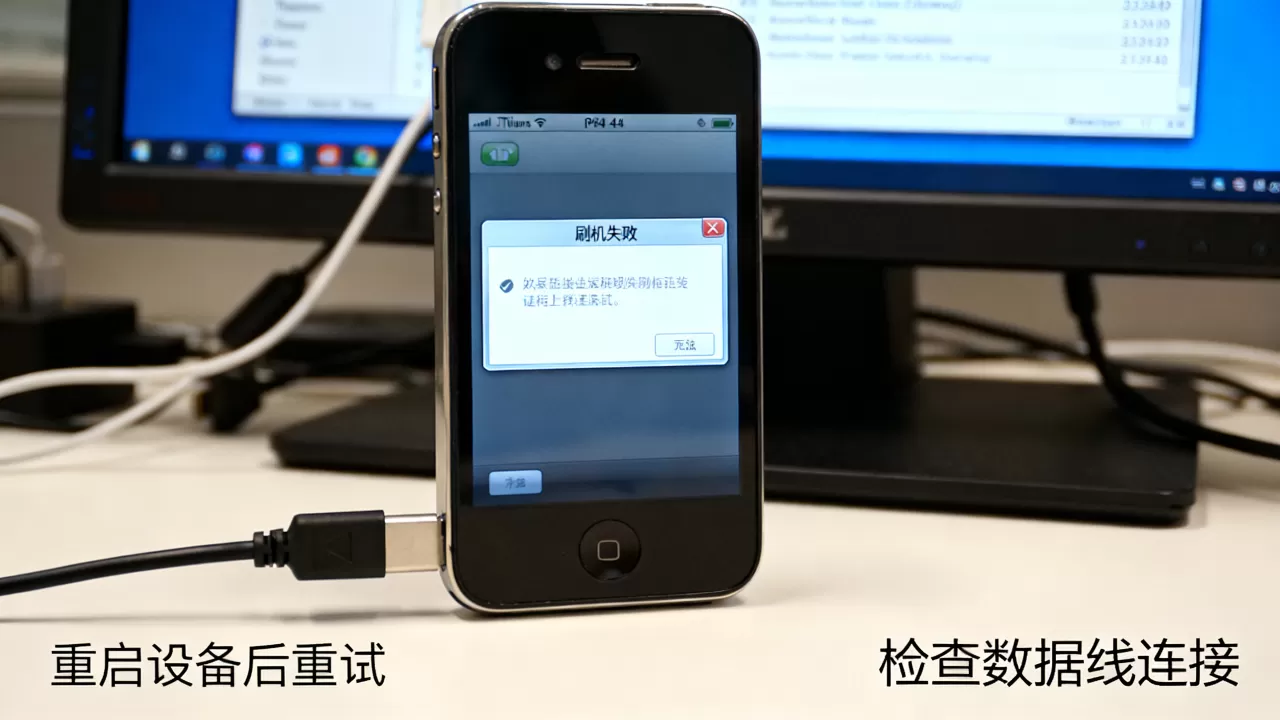 iphone4s无法刷机怎么办，iphone4s刷机失败解决方法
