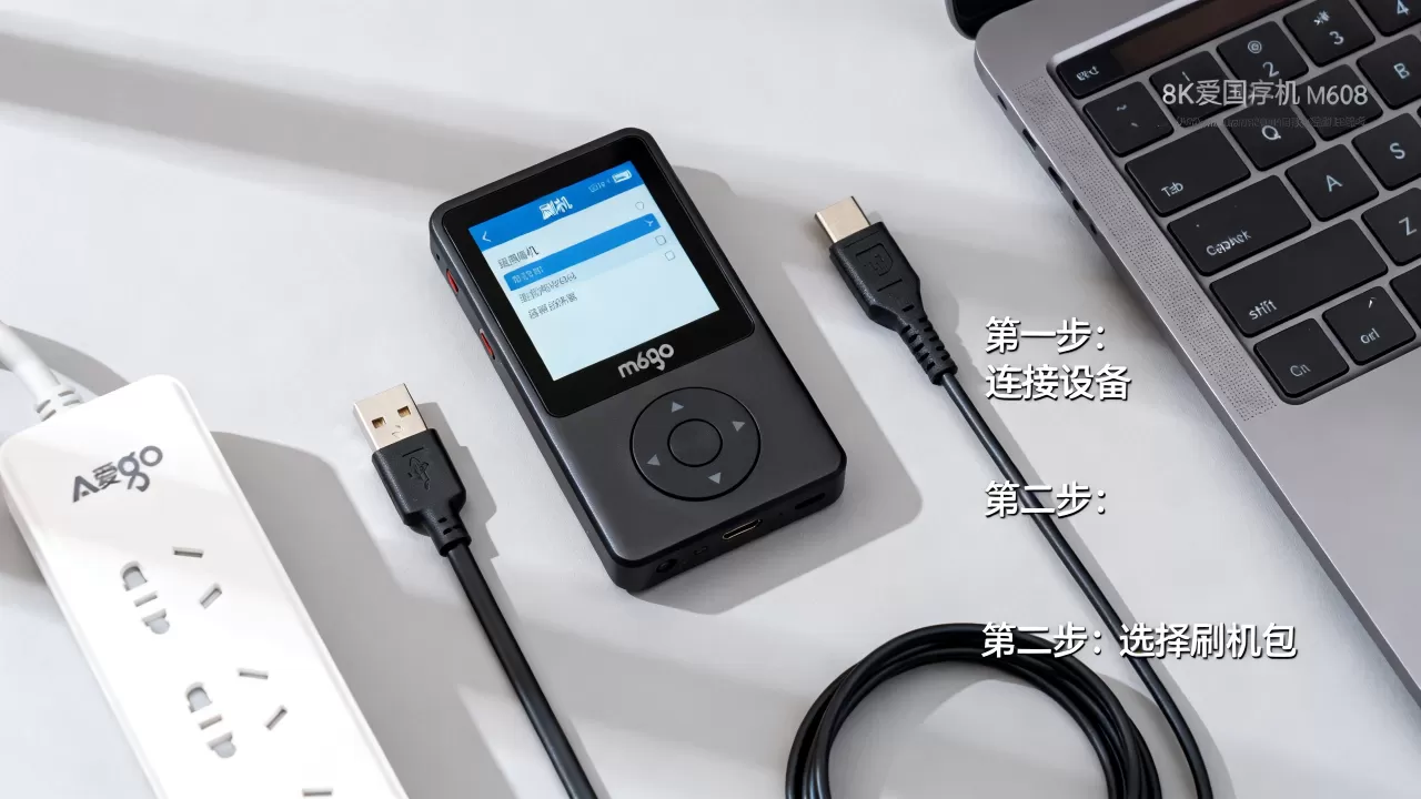 爱国者m608刷机教程，爱国者m608刷机