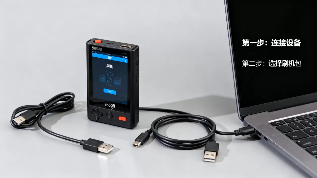爱国者m608刷机教程，爱国者m608刷机