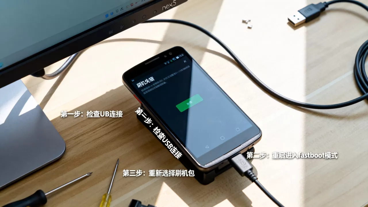 nexus5一键刷机失败怎么办，nexus5刷机教程
