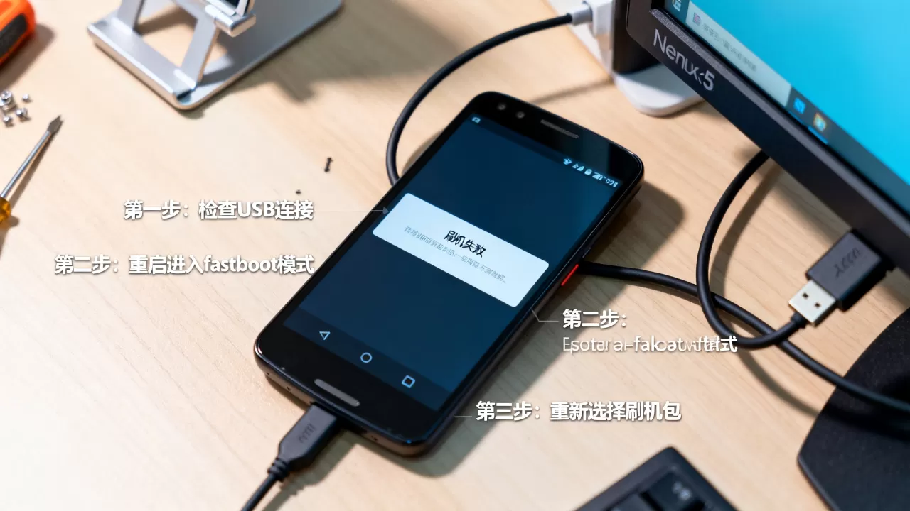 nexus5一键刷机失败怎么办，nexus5刷机教程