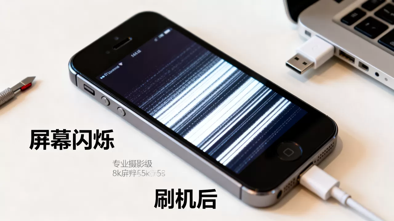 5s刷机后闪屏怎么办，iPhone5s刷机后屏幕闪烁