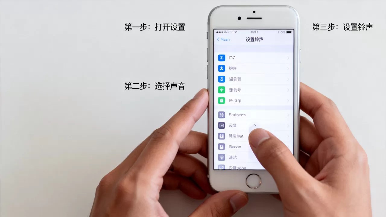 iphone怎么设置铃声ios7，ios7设置铃声教程
