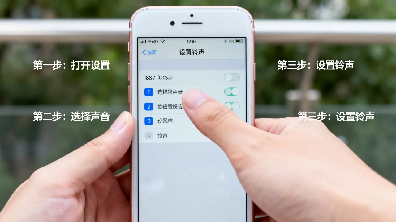 iphone怎么设置铃声ios7，ios7设置铃声教程