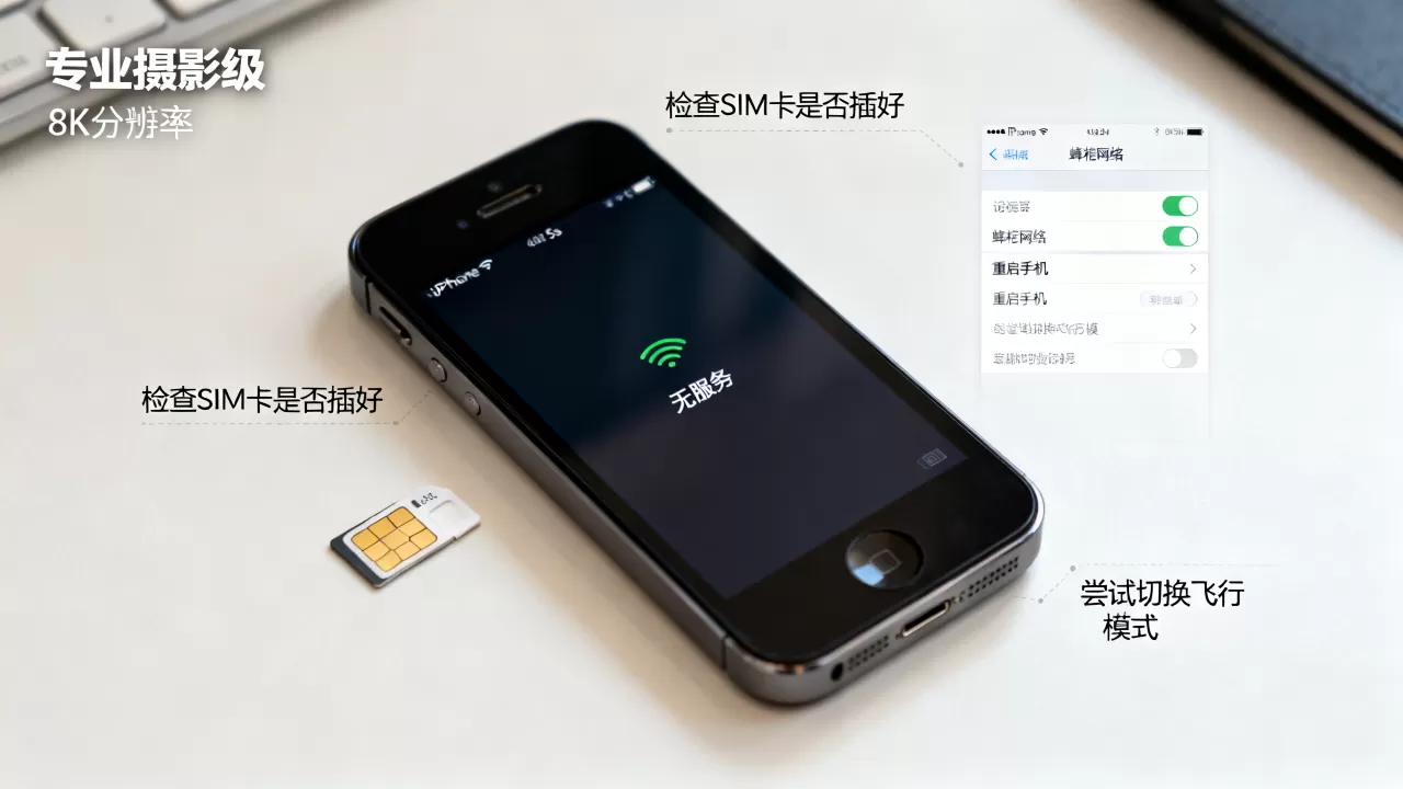 iPhone5s联通无服务怎么办？iPhone5s无信号解决方法