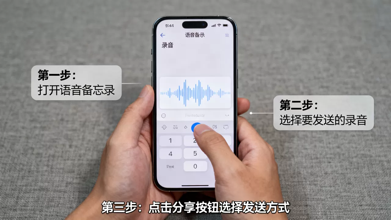 iphone语音备忘录怎么发,iphone语音备忘录发送方法 iphone语音备忘录怎么发,iphone语音备忘录发送方法