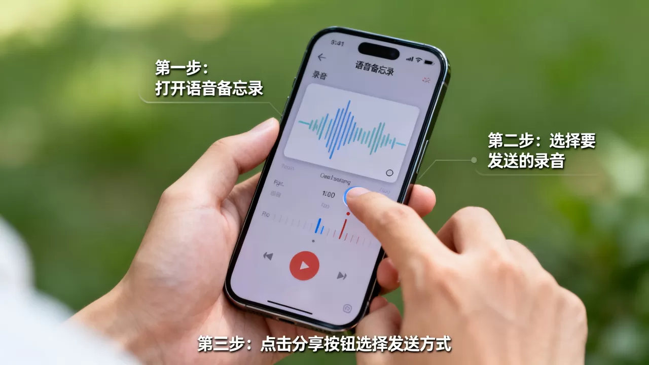 iphone语音备忘录怎么发,iphone语音备忘录发送方法 iphone语音备忘录怎么发,iphone语音备忘录发送方法