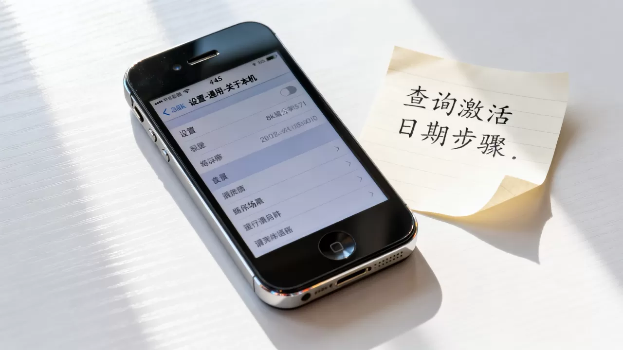 查iphone4s激活时间，iphone4s怎么查激活日期