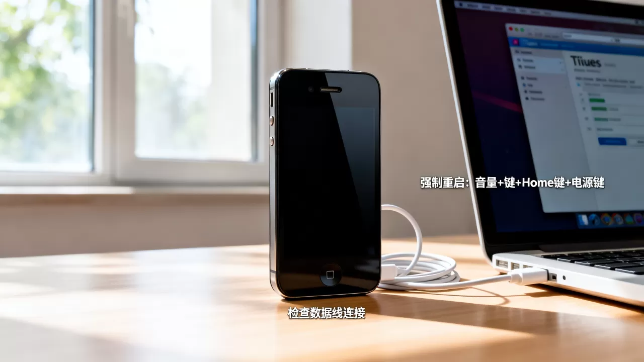 4s刷机后无法开机怎么办？苹果手机刷机变砖解决