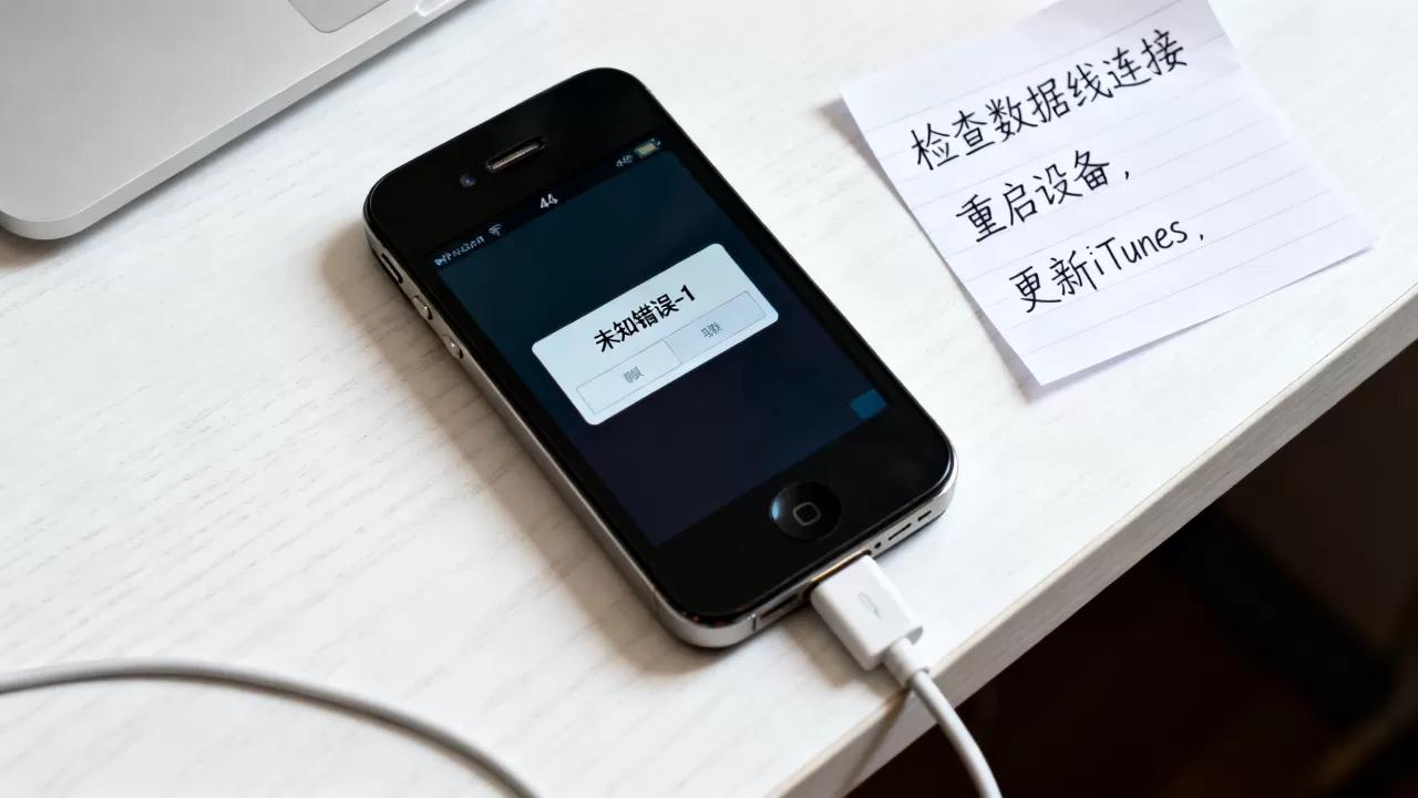 iphone4s未知错误-1怎么解决,iphone4s未知错误-1 iphone4s未知错误-1怎么解决,iphone4s未知错误-1