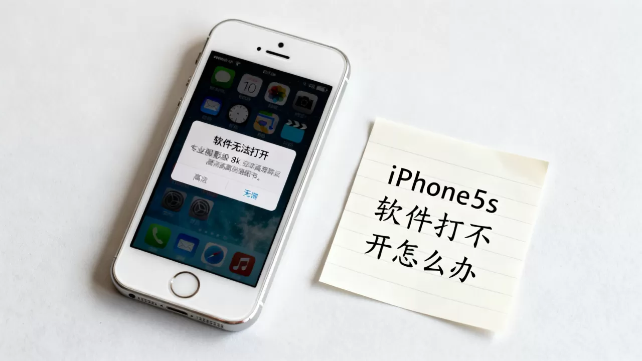 iPhone5s打不开软件怎么办，iPhone5s软件打不开