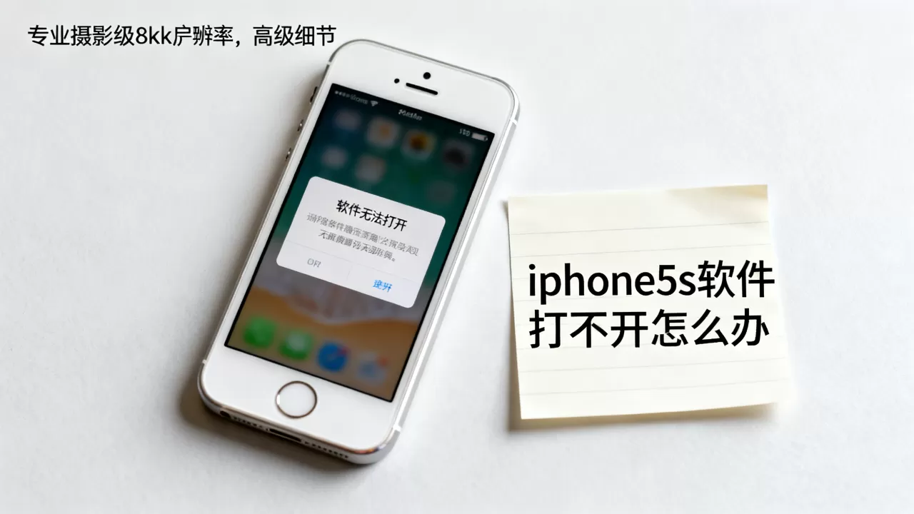 iPhone5s打不开软件怎么办，iPhone5s软件打不开