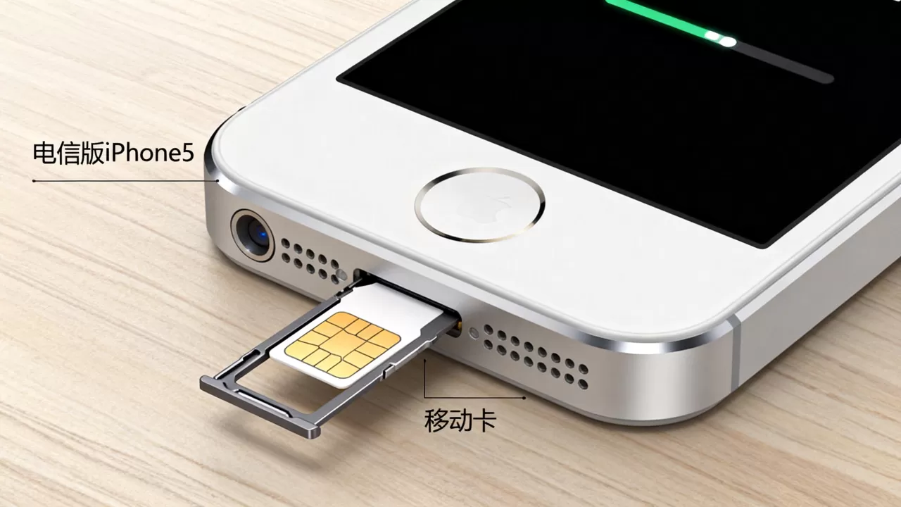 电信iphone5用移动卡，电信版iPhone5能插移动卡吗