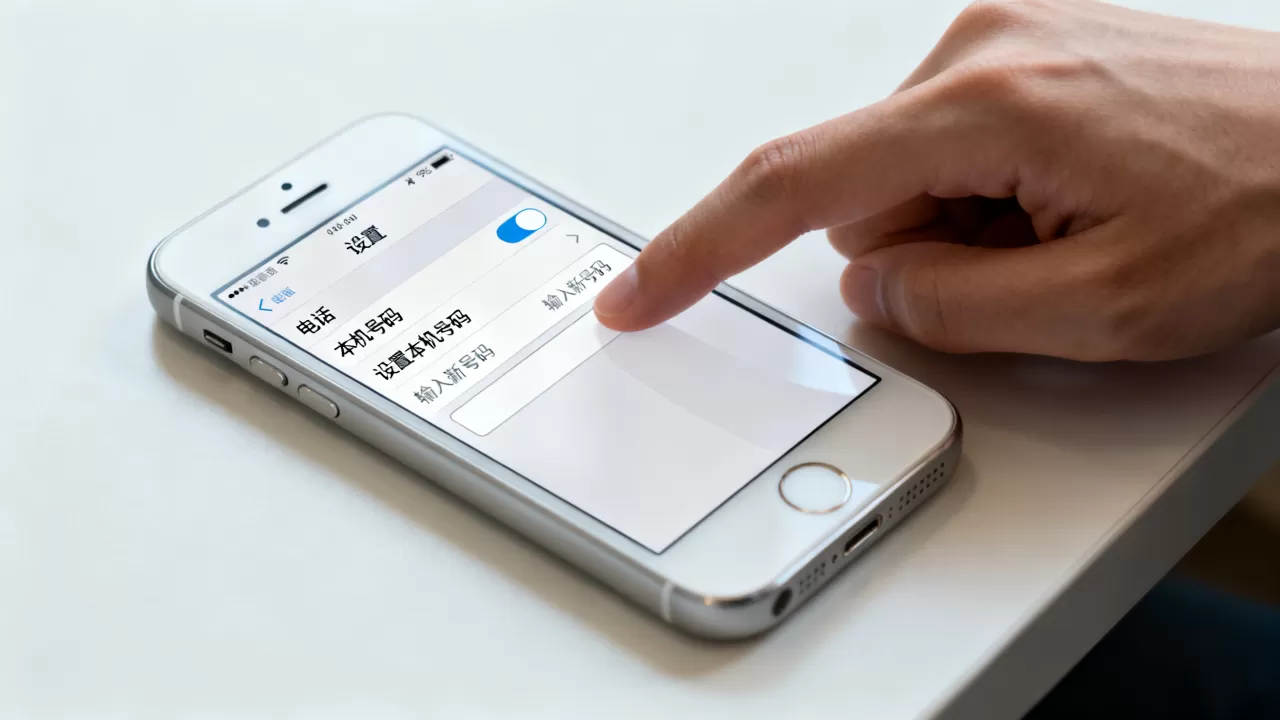 iphone5本机号码怎么设置？iPhone5如何修改本机号码
