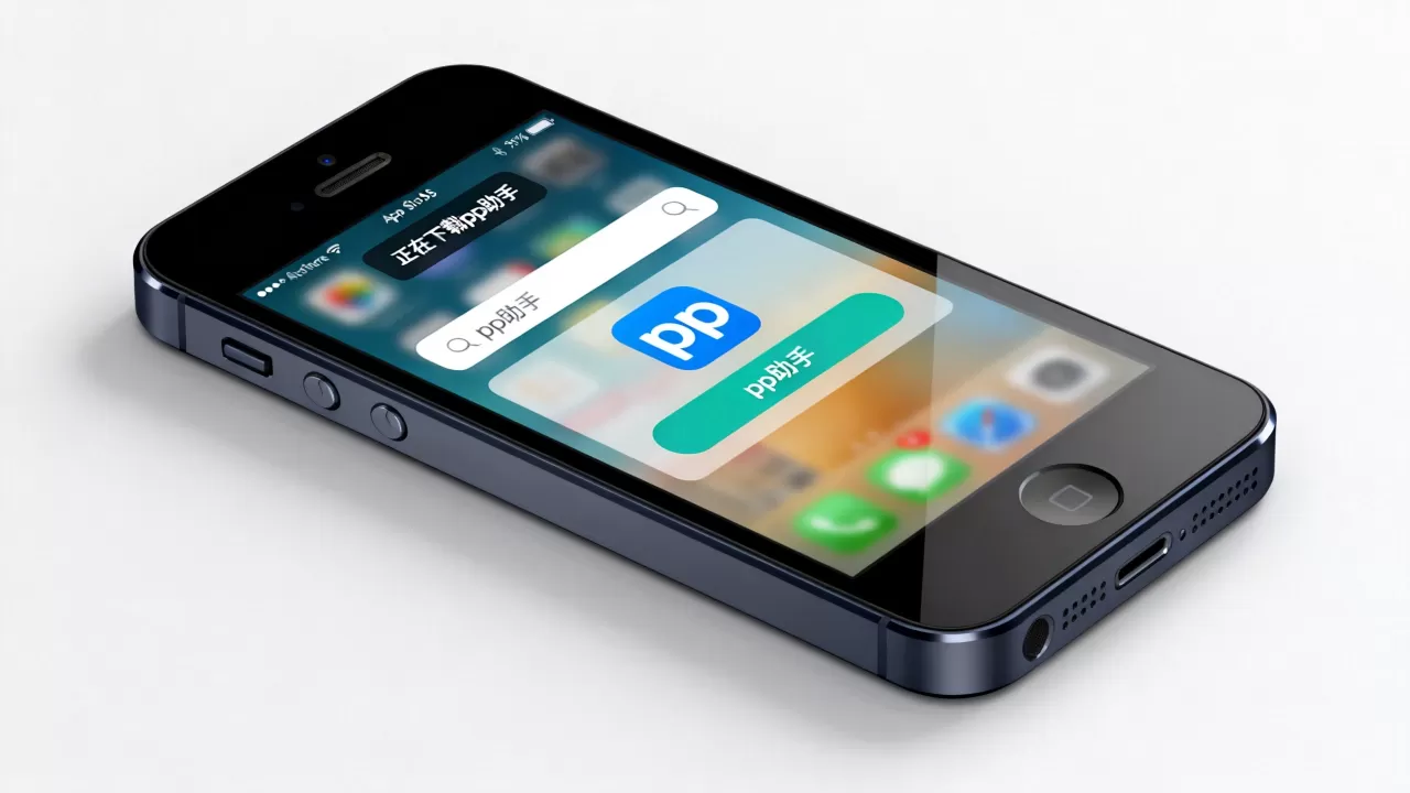 iphone5s下载pp助手，iphone5s怎么下载pp助手