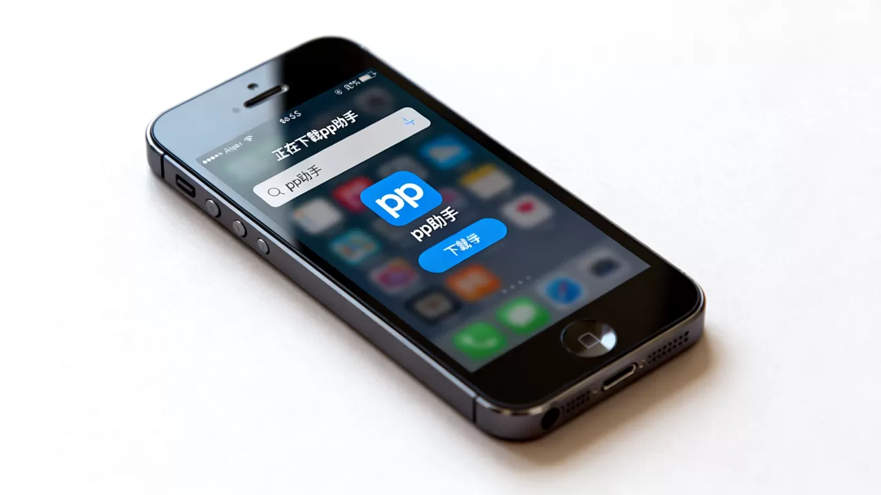 iphone5s下载pp助手，iphone5s怎么下载pp助手