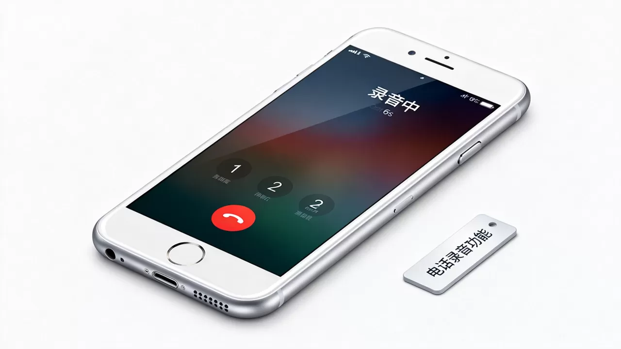 iphone6s能电话录音吗，iphone6s电话录音功能
