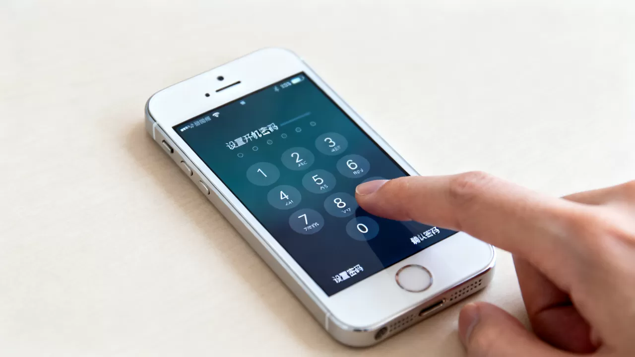 iphone5开机密码设置，iphone5怎么设置开机密码