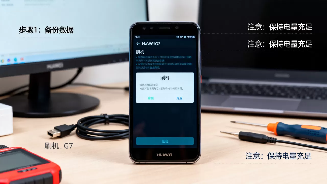 华为手机g7怎样刷机，华为g7刷机教程及注意事项