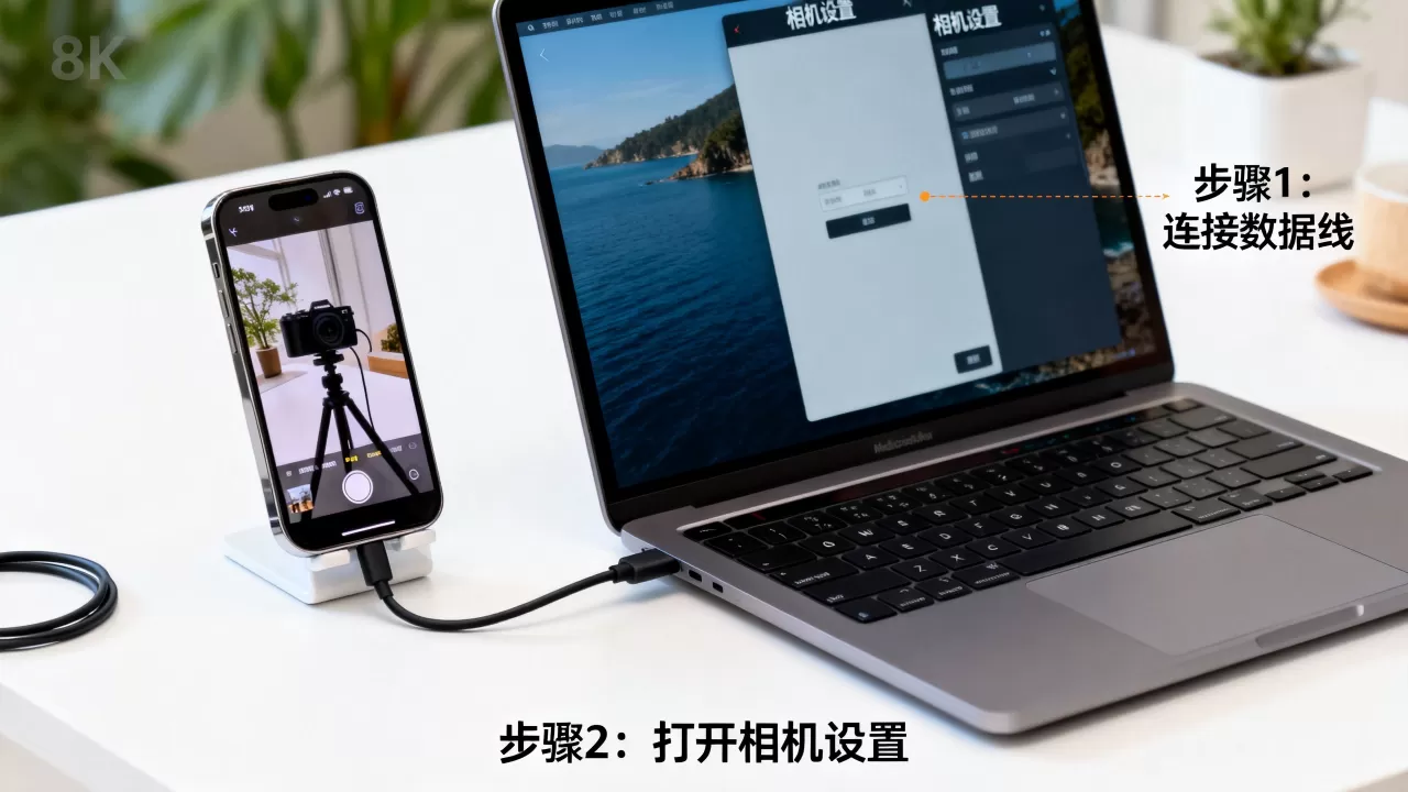 iphone手机当电脑摄像头怎么用?iPhone变电脑摄像头教程 iphone手机当电脑摄像头怎么用?iPhone变电脑摄像头教程