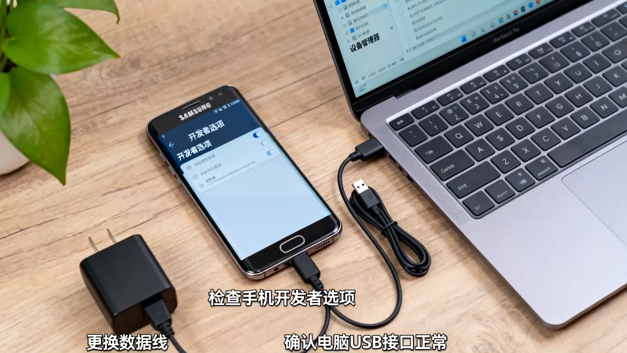 三星刷机后连不上电脑怎么办?三星手机连接电脑故障排查 三星刷机后连不上电脑怎么办?三星手机连接电脑故障排查