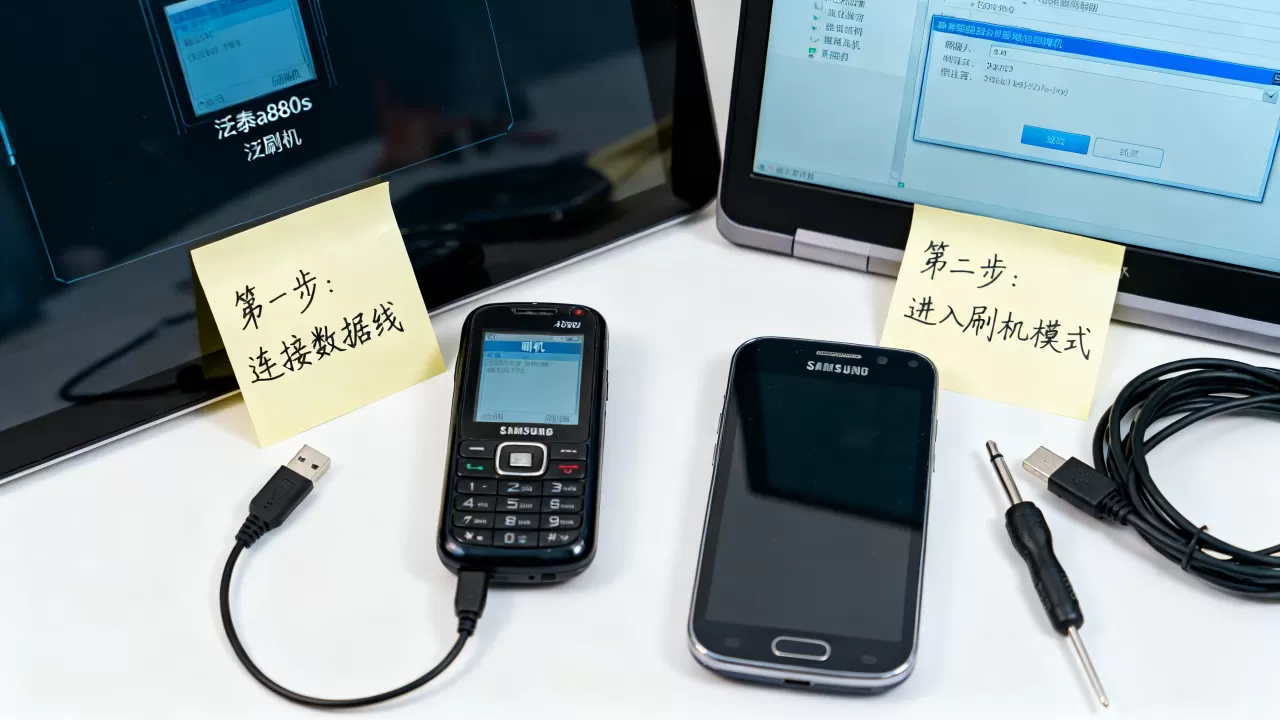 泛泰a880s刷机教程，三星手机刷机失败怎么办