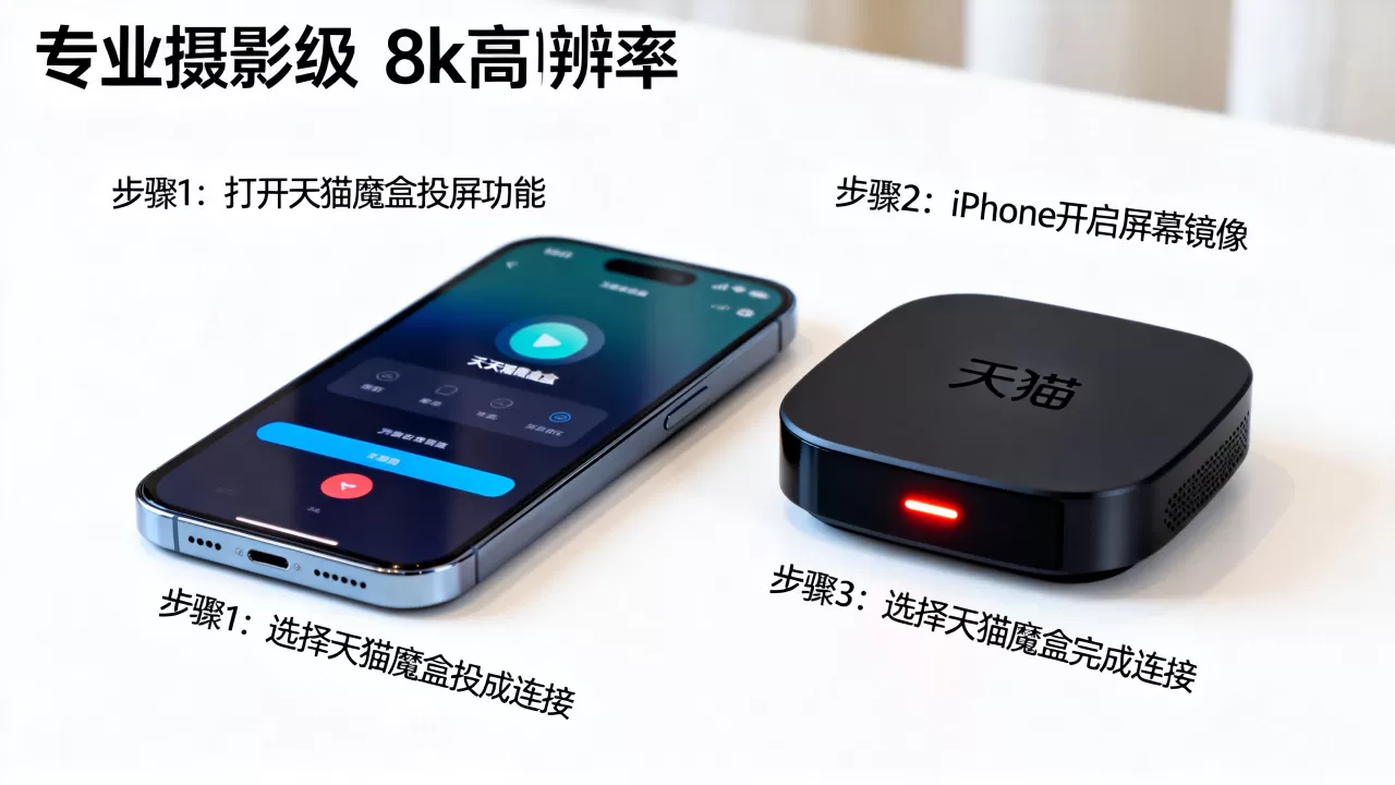 天猫魔盒投屏iPhone怎么操作,iphone投屏到天猫魔盒 天猫魔盒投屏iPhone怎么操作,iphone投屏到天猫魔盒
