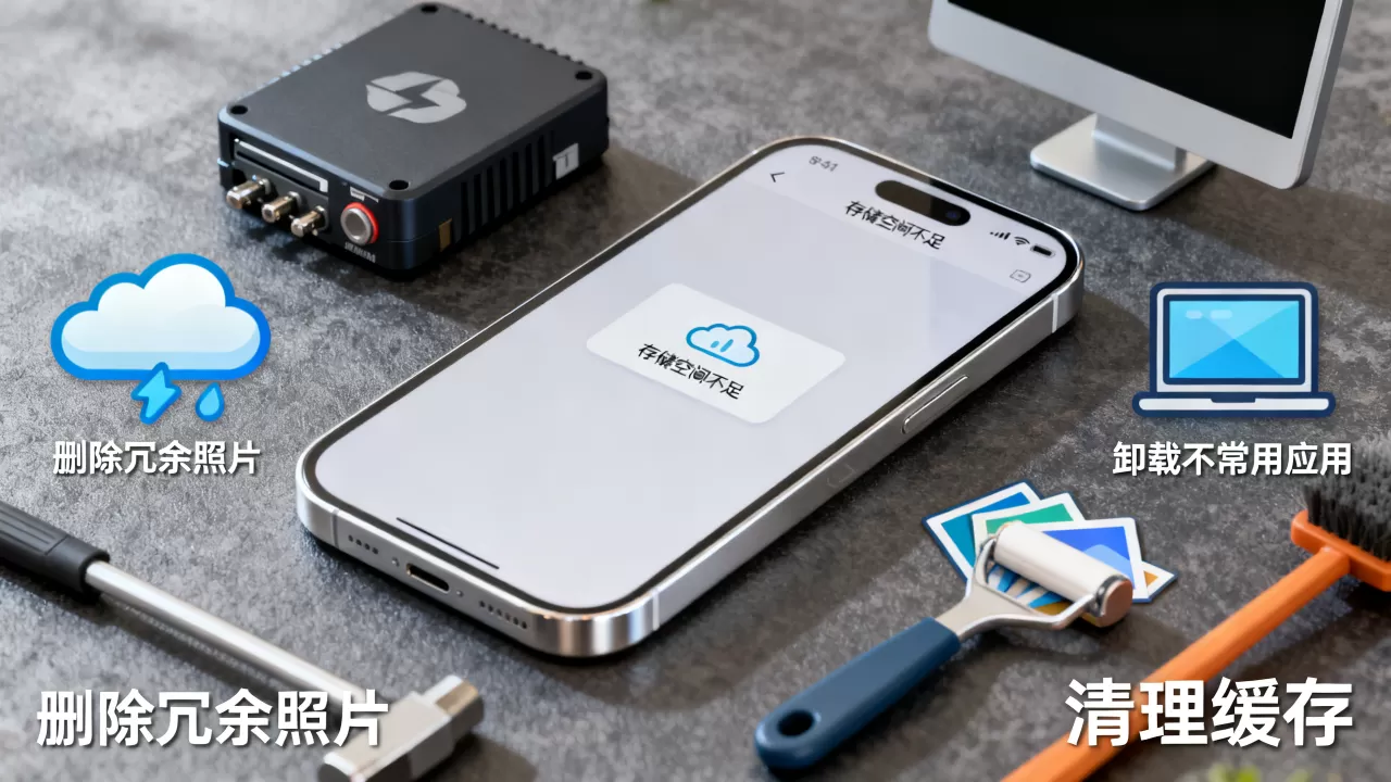 iphone容量满了怎么办，手机存储空间不足清理方法