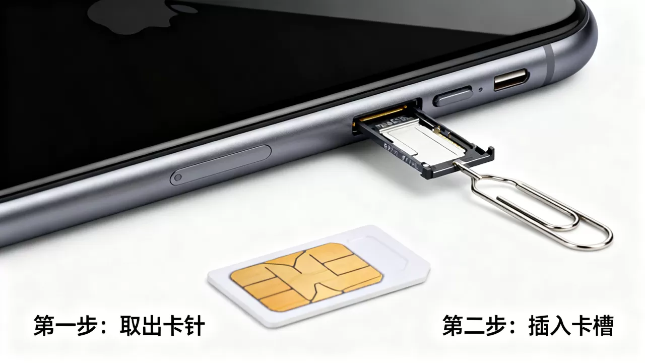 iphone7plus装卡教程，iphone7plus怎么插卡