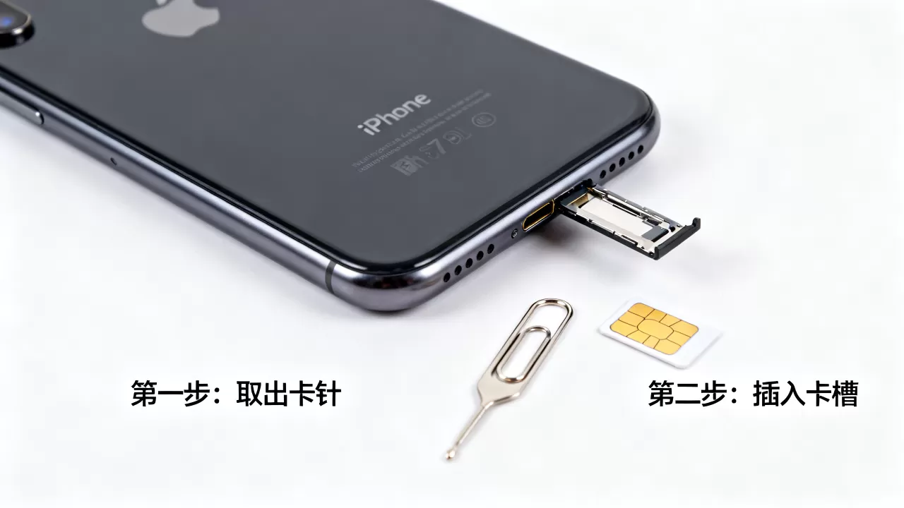 iphone7plus装卡教程，iphone7plus怎么插卡