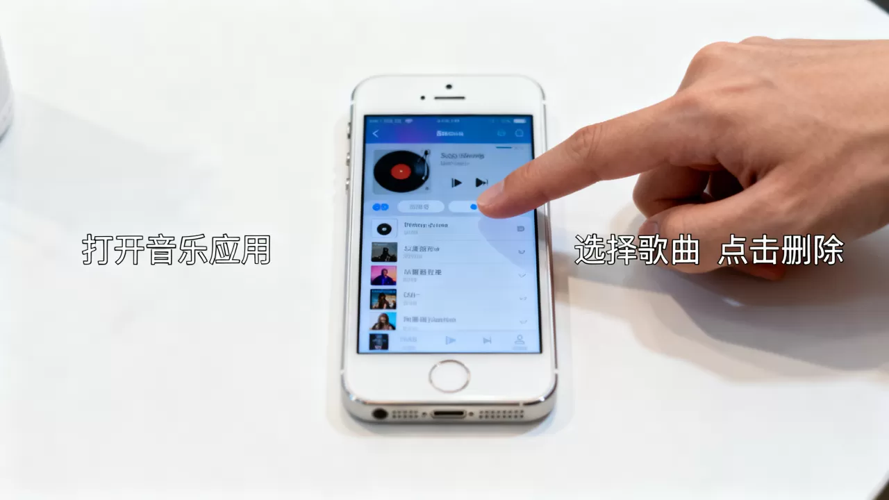 iphone5怎么删除音乐，iphone5删除歌曲方法