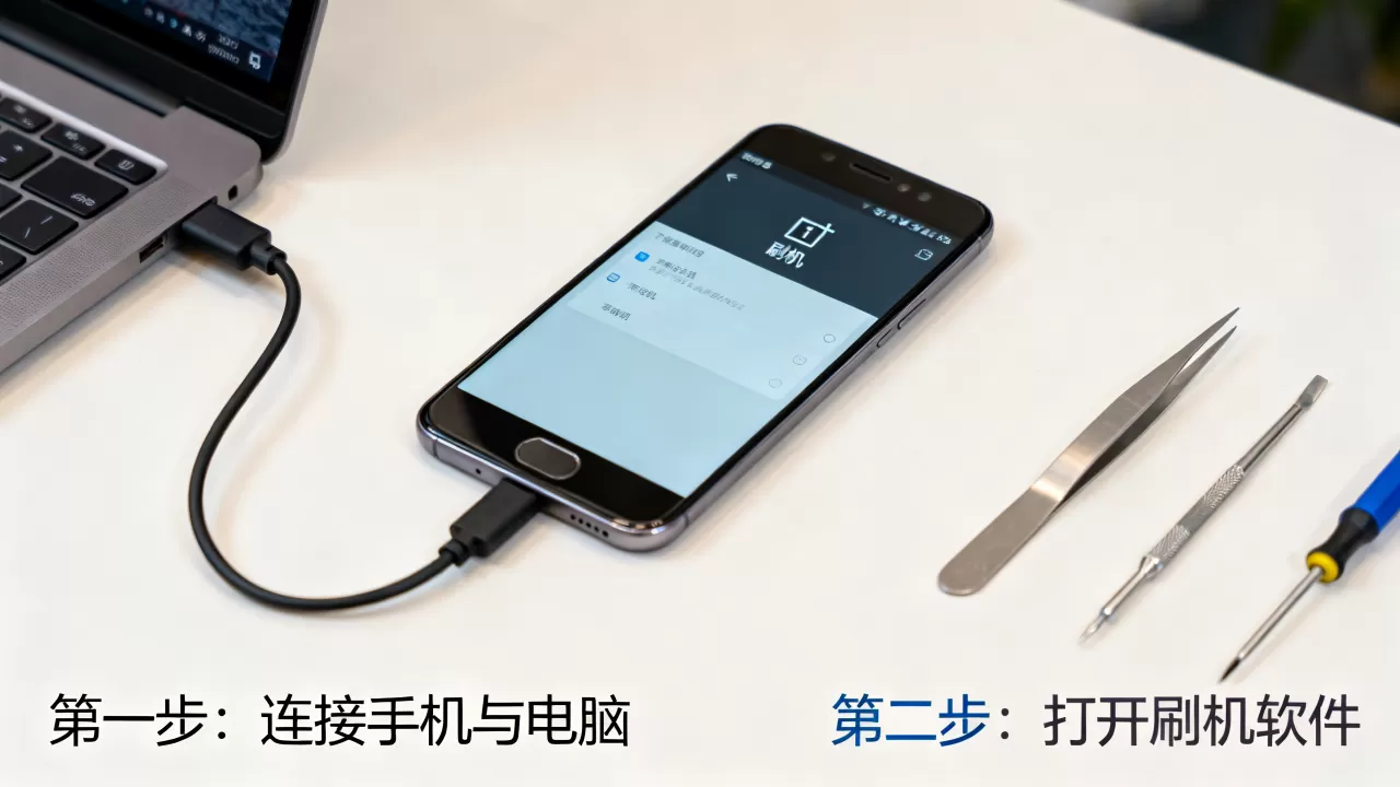 一加5刷机视频教程，一加5手机怎么刷机？